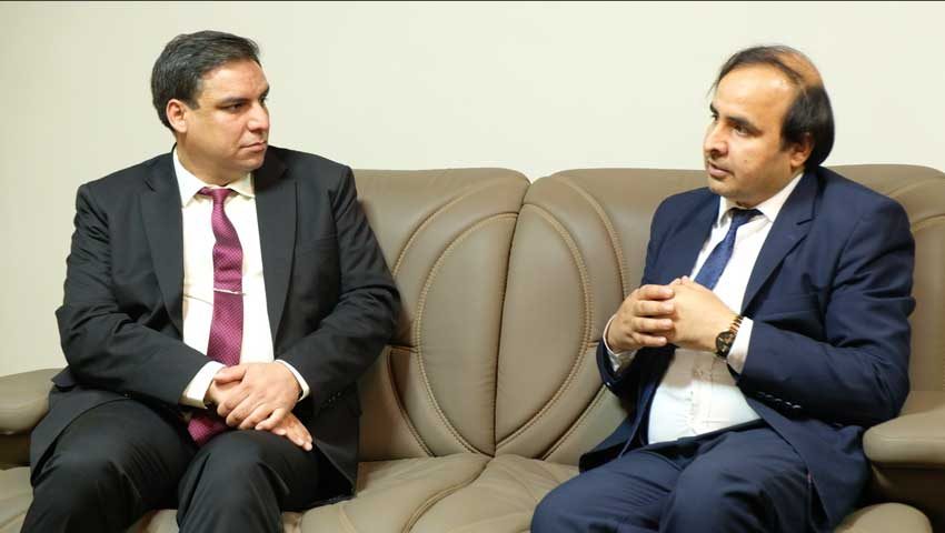 ملاقات رئیس پوهنتون کاتب با رئیس پوهنتون کندز