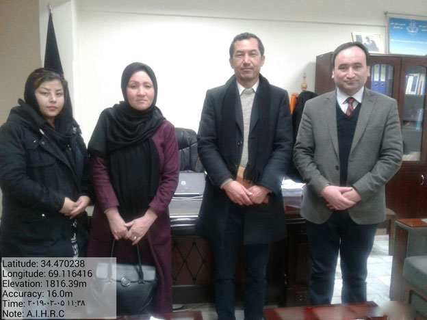 آغاز همکاریهای جدید میان دانشگاه کاتب و کمیسیون مستقل حقوق بشر افغانستان