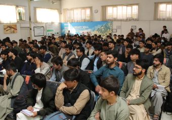 مناظره دانشجویی محصلان طب پوهنتون کاتب برگزار شد.