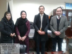 Initiation of new cooperation between Kateb University and the Afghan Independent Human Rights Commission