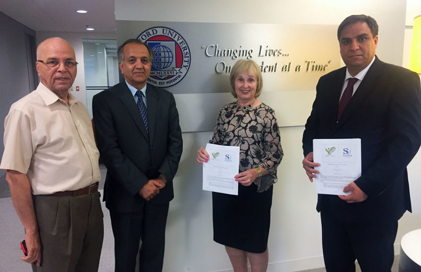 Kateb University and Stratford University Signed MoU