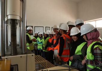 Students of Economics and Management paid a scientific visit to “Maihan Steel” Industrial Company.