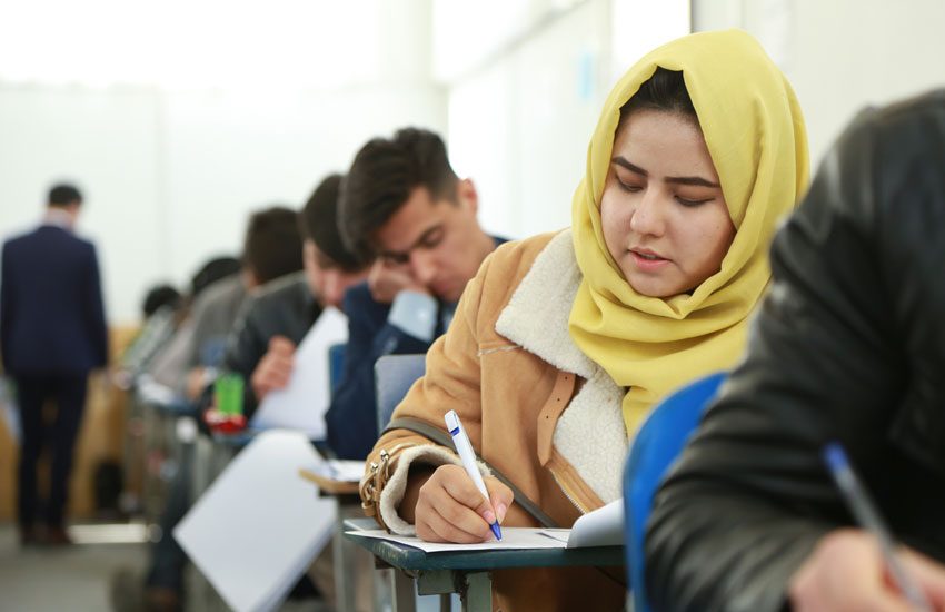 Notified to the passed students in the master’s degree entrance exam.