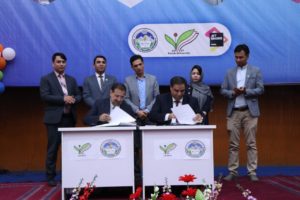 A cooperation agreement was signed between Kateb University and Kabul Polytechnic University