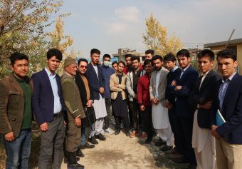 Civil Engineering Students visit Omid Sabz Town water and sewage treatment plant