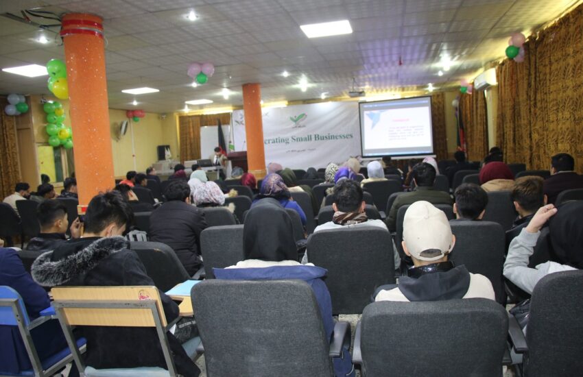 Guest Lecture on the topic “Generating Small Businesses” was conducted by Faculty of Economics/BBA Department, Kateb University