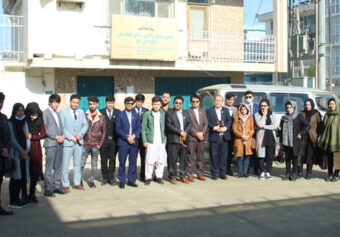Members of the Legal Clinic of Kateb University visited the legal clinic of Kawun Institute of Higher Education