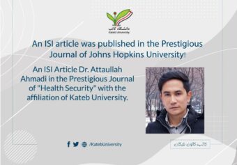 Publication of an ISI Article in the Prestigious Journal of John Hopkins University.