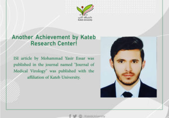Article by Mr. Mohammad Yasir Essar was published in another International Journal.