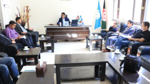 The Head of Kateb Research Center at Kateb University held a meeting with the Department of Forensic Medicine.