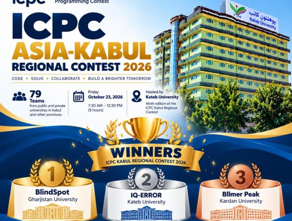 Report on the 2026–2027 ICPC Kabul Regional Programming Contest